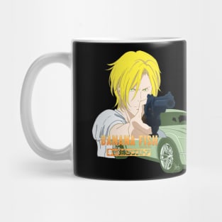 Banana Fish Ash Lynx Dodge Challenger Mug